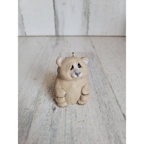 Hallmark Lou Rankin bear vintage ornament Xmas 1995 - Picture 2 of 7